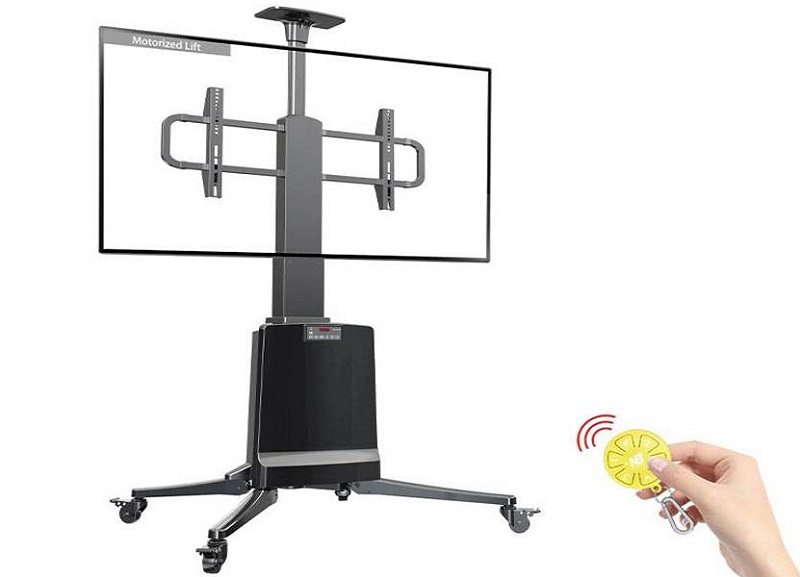 Giá Treo Tivi Di Động NB TW85 (55 - 85 Inch) - Nâng Hạ Tự Động giá treo tivi di động NB TW85 - điều khiển bằng remote