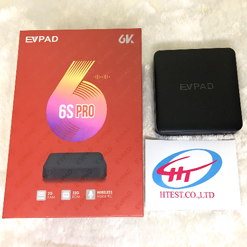 Android TV Box Truyền Hình Nước Ngoài EVPAD 6S PRO Ram 2GB Rom