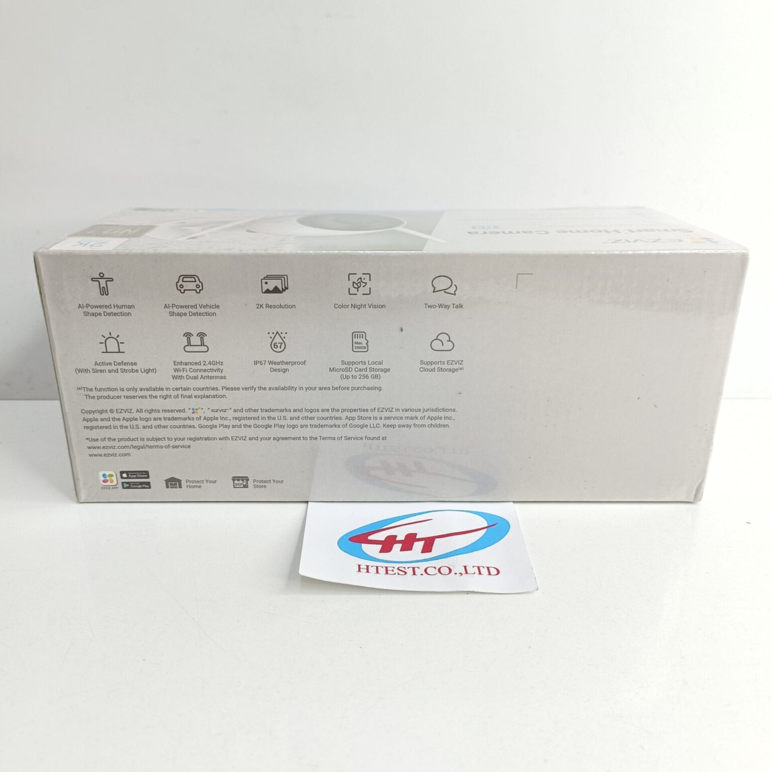 Camera Ezviz CS-H3 (3mp,Color) Vỏ sắt, Đèn còi – Hoàng Thịnh