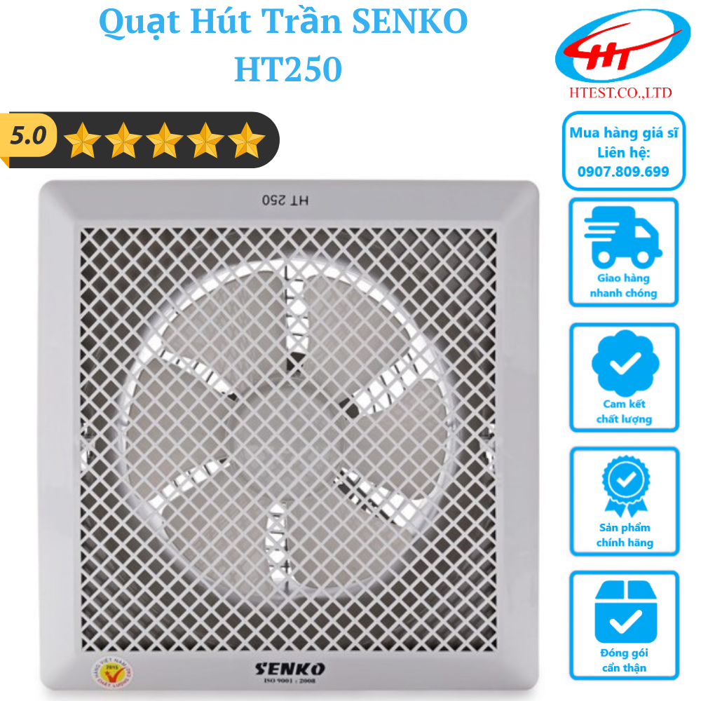 Quạt Hút Trần SENKO HT250 – Hoàng Thịnh